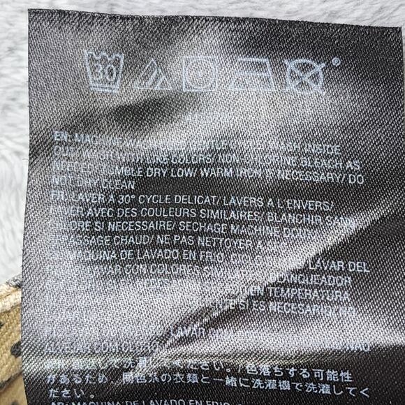 Volcom Jeans Womens 26 Tan Animal Print Liberator High Rise Ankle Stretch Denim - Picture 9 of 14